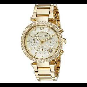 Michael Kors gold tone watch